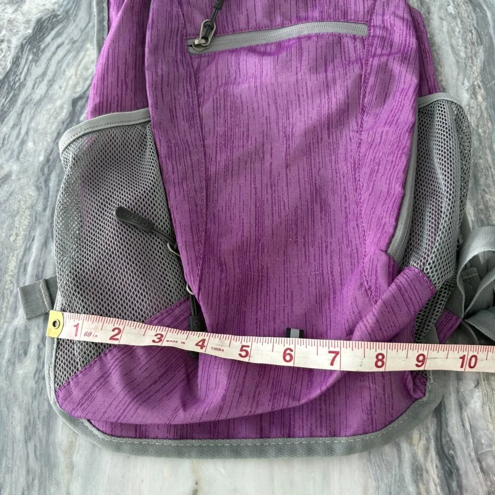 G4Free Unisex Purple Lightweight Packable Outdoor Hiking Daypack Backpack 10L